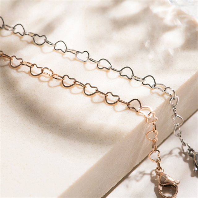 Armband Hearts 17+3cm