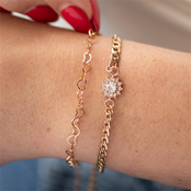 Armband Small Lucia Crystal 17+3cm