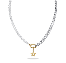 Samengestelde ketting Nori-45.5cm