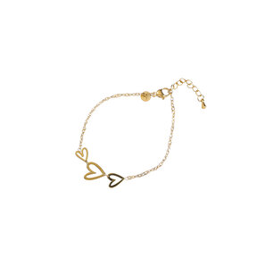 Heart Wave Bracelet B5339-2