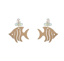 E4128-1 AngelFish Dangle - 14K + White