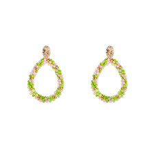 Party Beads - 14K + Royal Green E4694-08