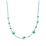 Biba Summer fun schelpen ketting turquoise 61593Mix03