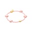 Biba Summer fun schelpen armband roze 55237Mix05
