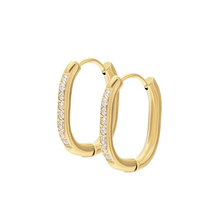 Oorring Oval Stone