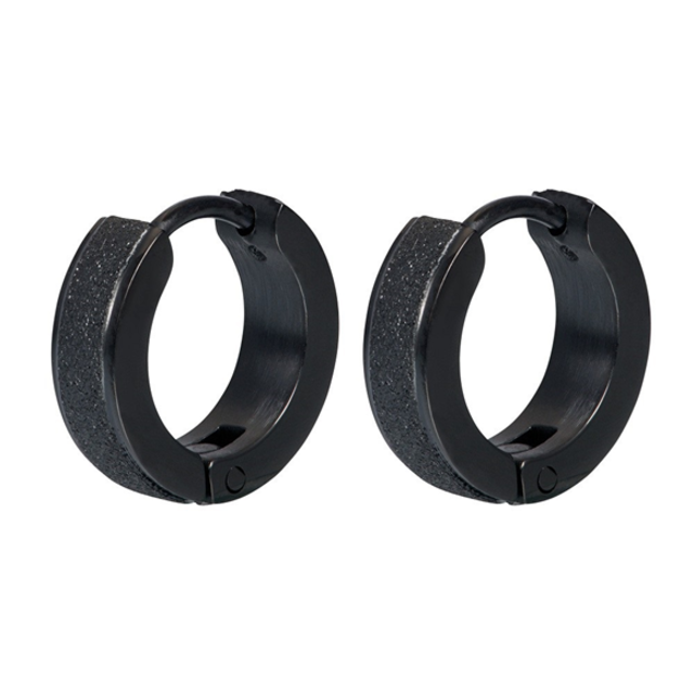 Oorbellen Sandblasted