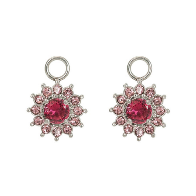 Oorring Bedels Lucia Fuchsia