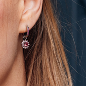 Oorring Bedels Lucia Fuchsia