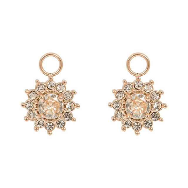 Oorring Bedels Lucia Peach