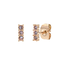 iXXXi Jewelry Oorbellen Triple Stone Tanzanite
