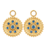 iXXXi Jewelry Oorring Bedels Midnight Capri Blue