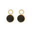 iXXXi Jewelry Oorring Bedels Stone Black Diamond