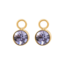 iXXXi Jewelry Oorring Bedels Stone Tanzanite