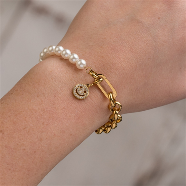 Samengestelde armband Cleo