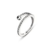 Twisted Tamina CZ Ring