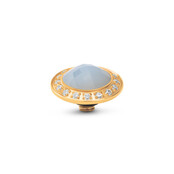 Twisted Glimmer Steentje Soft Blue