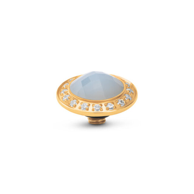 Twisted Glimmer Steentje Soft Blue