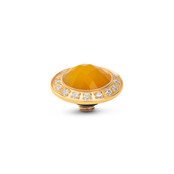 Twisted Glimmer Steentje Bright Yellow