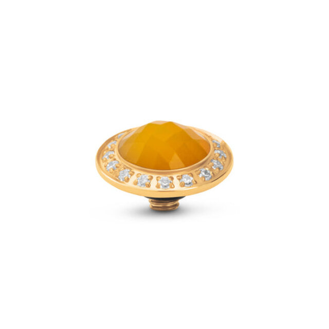 Twisted Glimmer Steentje Bright Yellow