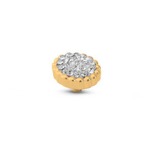 Twisted Bali Flat Steentje Crystal