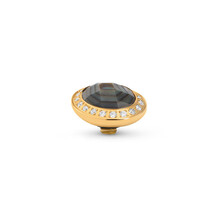 Twisted Pearly CZ Steentje Abalone