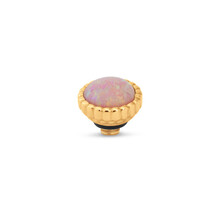 Twisted Bali Sun Steentje Pink Opal
