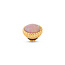 Melano Twisted Bali Sun Steentje Pink Opal