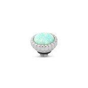 Twisted Bali Sun Steentje Light Green Opal