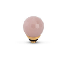 Twisted CZ Facet Ball Steentje Light Violet