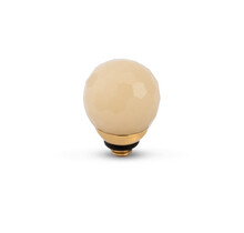 Twisted CZ Facet Ball Steentje Latte