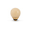 Melano Twisted Twisted CZ Facet Ball Steentje Latte