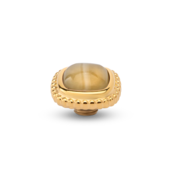 Vivid Bali Gem Square Steentje Yellow Calcite