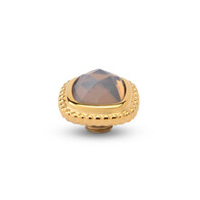 Vivid Bali CZ Square Steentje Flanel Beige