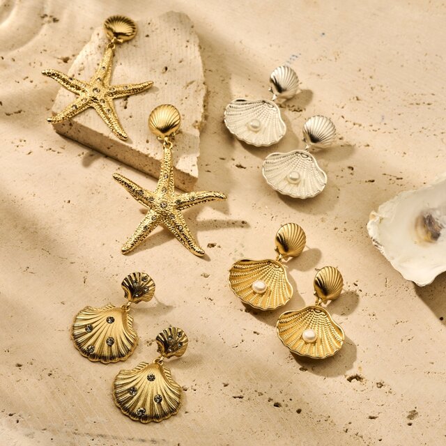 Fruits de Mer Oorbellen  84152-S