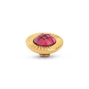 Vivid Sunburst Steentje Fuchsia