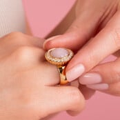 Kosmic Sphere Steen Flanel Beige