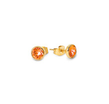 Friends Mabel CZ Oorbellen Orange