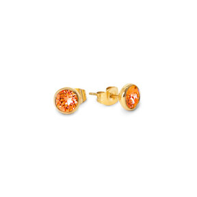 Friends Mabel CZ Oorbellen Orange
