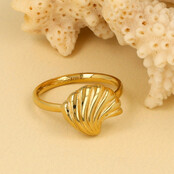 statement ring - Schelpvorm - Elegant en uniek