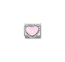 Pastel pink raised heart 330204-33