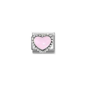 Pastel pink raised heart 330204-33