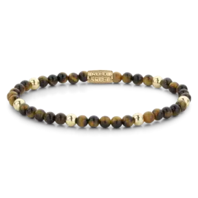 Rebel & Rose Dames Tiger Lily - Yellowgold ionplated 40045 G-Maat S