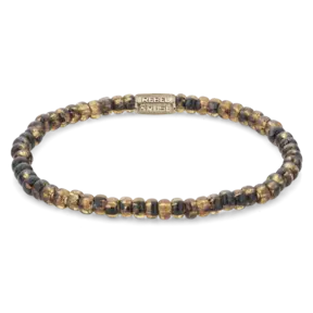 Rebel & Rose Dames Glass Rocks Tiger Yellowgold 401145 G-Maat S 16.5 cm