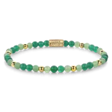 Rebel & Rose Dames Green Morning Vibes - Yellowgold ionplated 40122  G-Maat S 16.5 cm