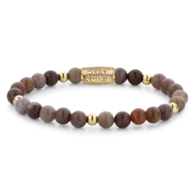 Rebel & Rose Dames Indian Spring - Yellowgold ionplated 60070 G-Maat S 16.5 cm