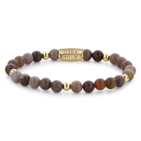 Rebel & Rose Dames Indian Spring - Yellowgold ionplated 60070 G-Maat S 16.5 cm