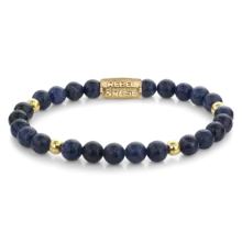 Rebel & Rose Dames Midnight Blue - Yellowgold ionplated 60137 G-Maat S 16.5 cm