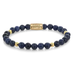 Rebel & Rose Dames Midnight Blue - Yellowgold ionplated 60137 G-Maat S 16.5 cm