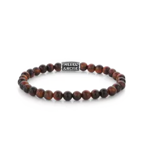 Rebel & Rose Men Tiger Red Vintage 60122 V-Maat M 17.5 cm