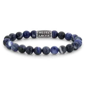 Rebel & Rose Men Midnight Blue Vintage 80096 V-Maat M 17.5 cm